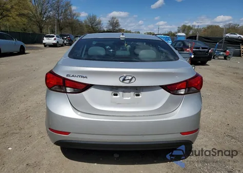 2015 Hyundai Elantra Se from USA, damaged, VIN 5NPDH4AE7FH648586